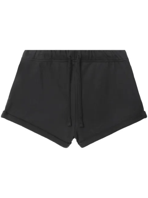 IRO Emmy organic-cotton mini shorts Black 24SWP30EMMY
