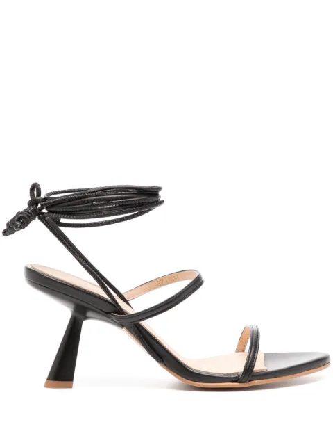ALOHAS Kendra 65mm leather sandals Black S10014101
