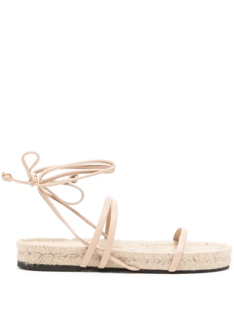 ALOHAS Rayna lace-up sandals Neutrals S10032203