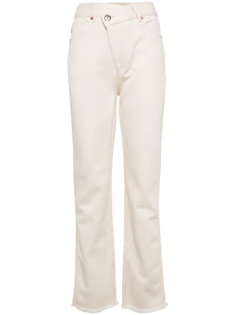ALOHAS Kansas high-rise straight-leg jeans Neutrals R10058202
