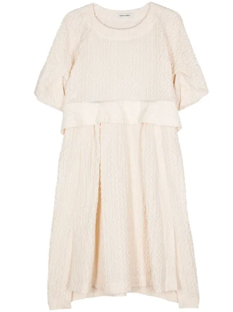Henrik Vibskov Resume textured-finish midi dress Neutrals SS24KEYF307
