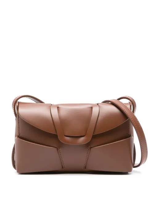 Hereu Mabra leather mini bag Brown WBMABM