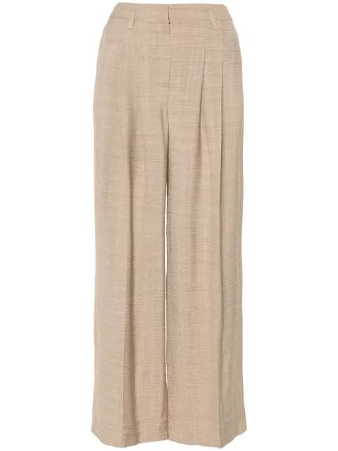 HERSKIND Lotus wide-leg trousers Neutrals 5114110