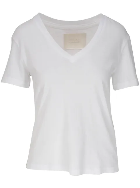 Citizens of Humanity V-neck cotton T-shirt White 93521642WHITE