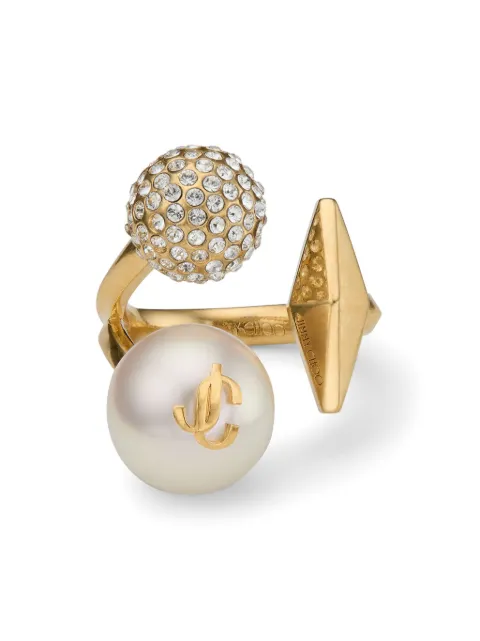 Jimmy Choo multi-charm ring Gold MULTICHARMRINGJIQ