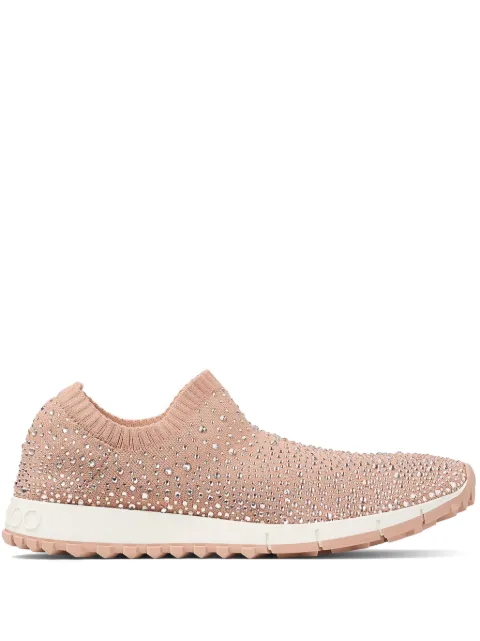 Jimmy Choo Verona crystal-embellished sneakers Pink VERONAENH