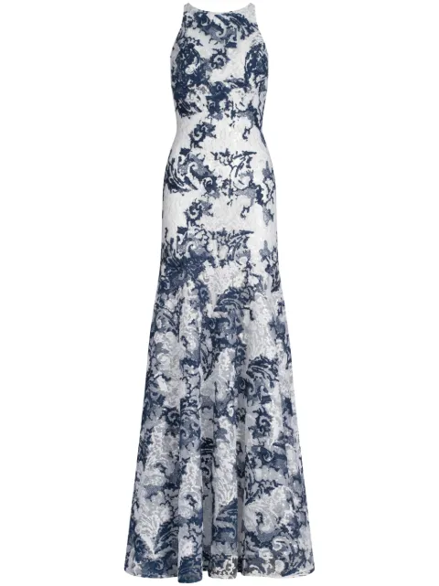 Silvia Tcherassi Chenoa sequin-embellished maxi dress Blue ST240730