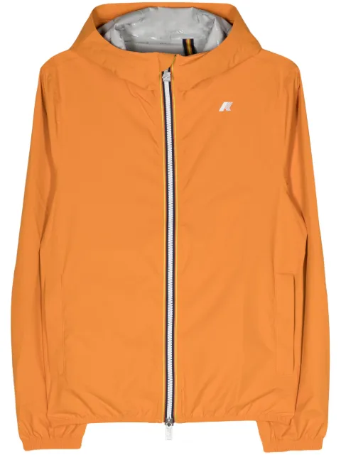 K-Way Stretch Dot lightweight hooded jacket Orange K5127QW