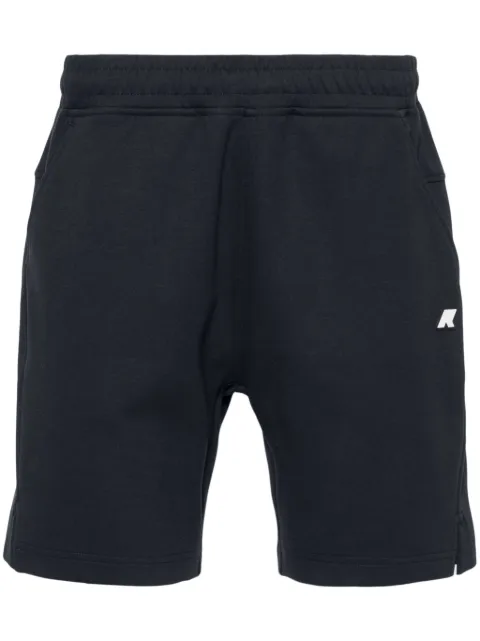 K-Way rubberised-logo track shorts Blue K2122XW