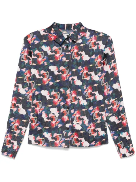 Henrik Vibskov Remember plissé shirt Black SS24KEYF209