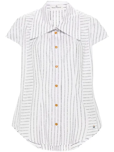 Vivienne Westwood Twisted Bagatelle shirt White 1501005PW00RU