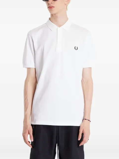 Fred Perry M6000 cotton polo shirt White FPM600049