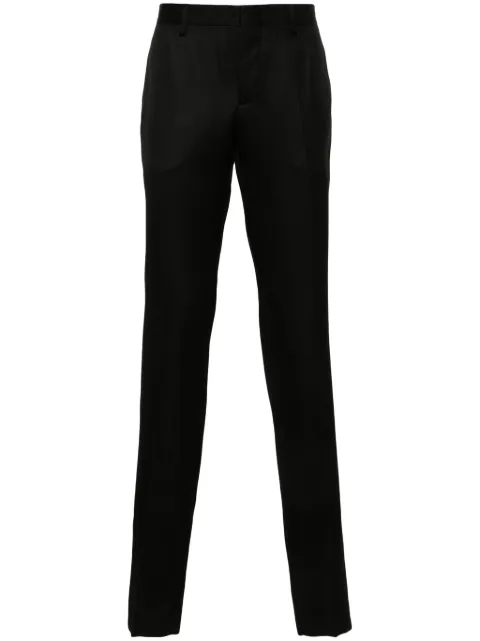 Moschino tailored tapered trousers Black A03277047