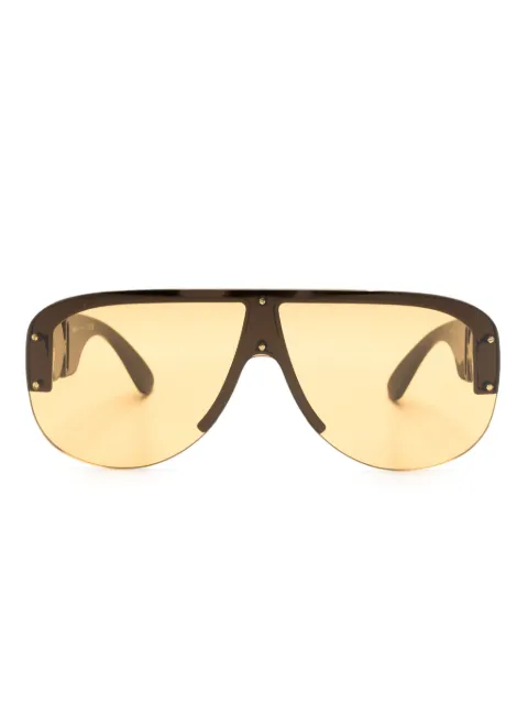 Versace Eyewear Medusa Biggie pilot-frame sunglasses Black VE4391