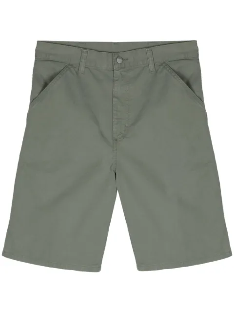 Carhartt WIP logo-appliqué shorts Green I031504
