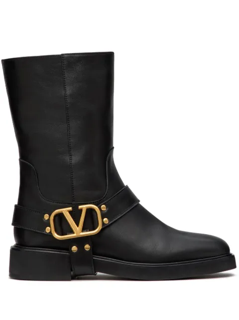 Valentino Garavani 30mm VLogo The Bold Edition ankle boots Black WS0JK6DSH