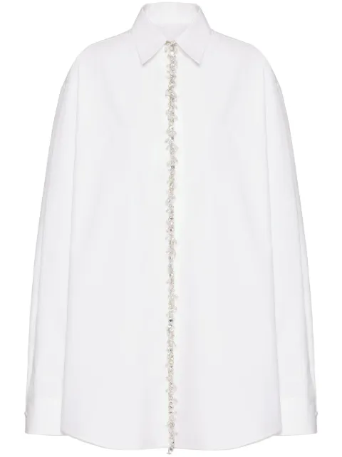 Valentino Garavani Compact embroidered shirt White BAB6K85DN