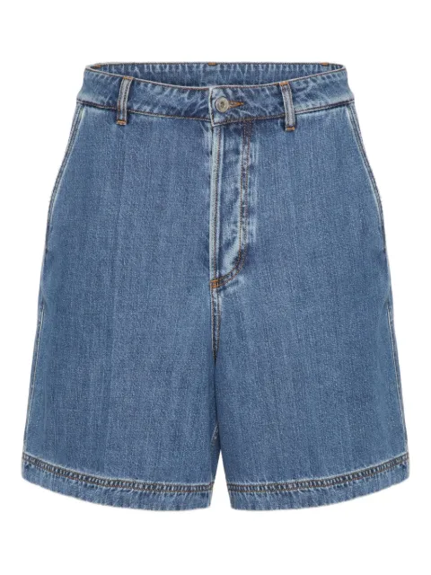 Valentino Garavani V-detail bermuda shorts Blue VDD03FAA3