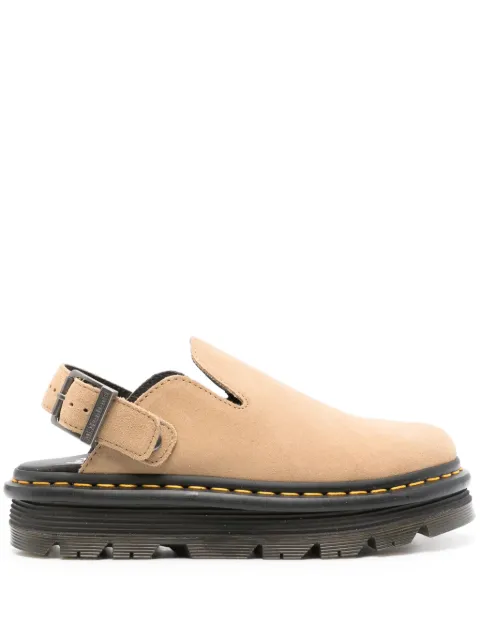 Dr. Martens ZebZag buckle-strap mules Brown 31737439