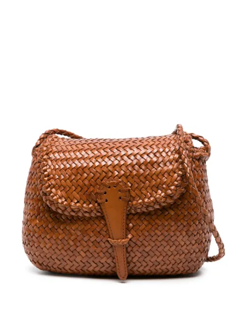 DRAGON DIFFUSION mini City shoulder bag Brown 8934