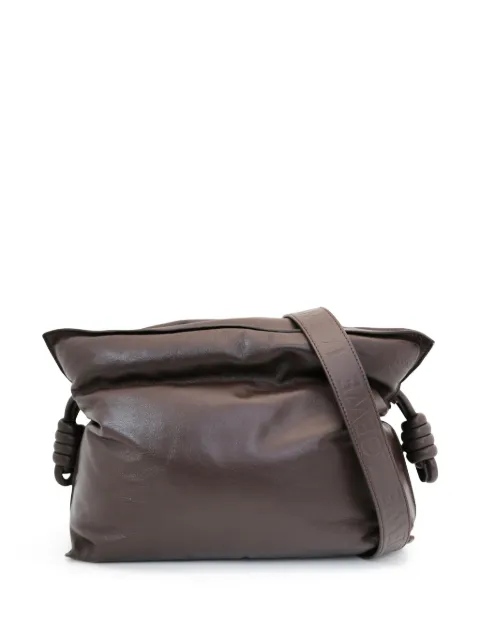 Loewe Pre-Owned Flamenco leather clutch bag Brown CSVC7755R