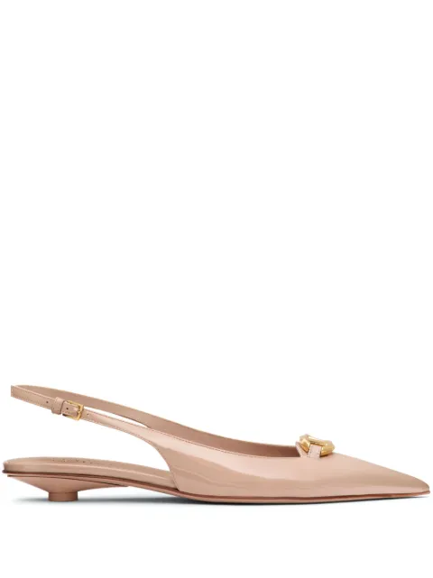 Valentino Garavani 20mm VLogo The Bold Edition ballet flats Pink WS0IY1LHS