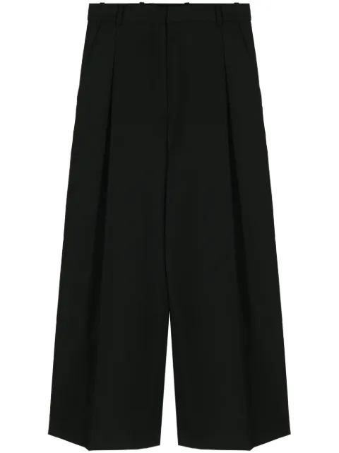 Botter virgin wool tailored trousers Black 241W5030