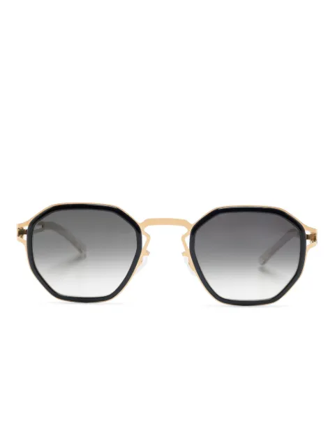 Mykita Gia geometric-frame sunglasses Black GIA