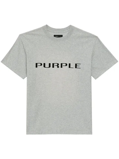 Purple Brand Wordmark "Grey" T-shirt Grey P104JWHG324