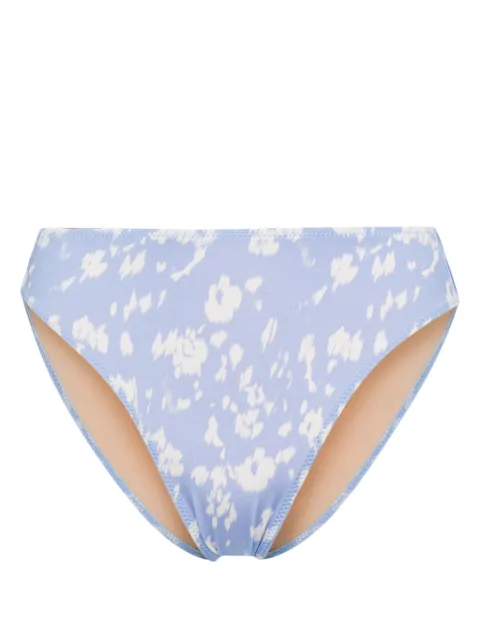 Evarae Iza leopard bikini bottoms Blue SS24IZA
