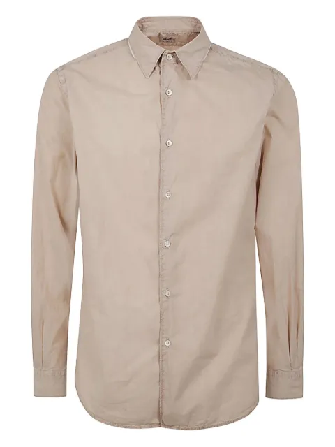 ASPESI button-up cotton shirt Neutrals S4ACE29E030NT