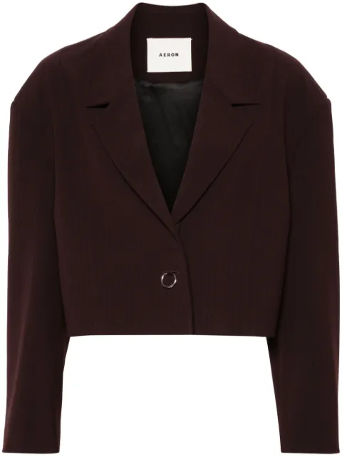 AERON Lulay cropped jacket Brown AW24PFBL079511603