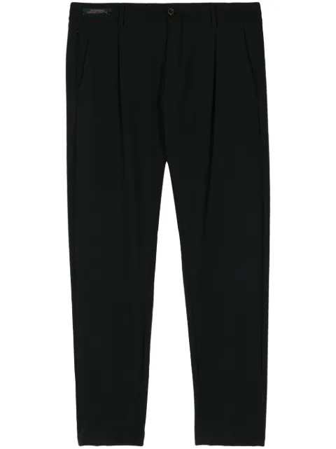 Paul & Shark straight-leg chino trousers Black 24414071
