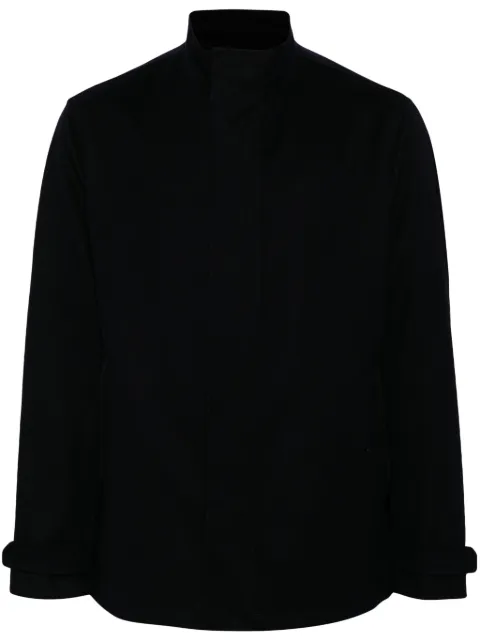 Paul & Shark cashmere zip-up coat Blue 24412497