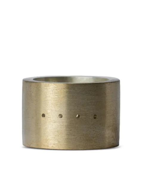 Parts of Four Sistema perforated-detail ring Silver 3013