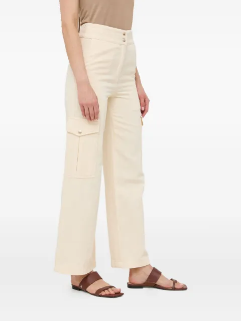 Patrizia Pepe cargo-pocket pants Neutrals 2P1483A247