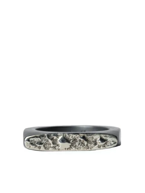 Parts of Four Sistema sterling silver ring Black 18014