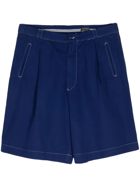 Giorgio Armani Pre-Owned 1990s cotton bermuda shorts Blue GAR250BQ