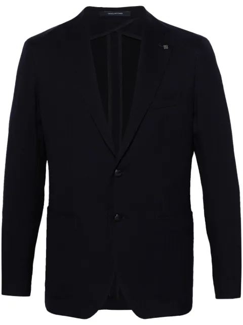Tagliatore notched-lapels single-breasted blazer Blue 1SMC22K470060