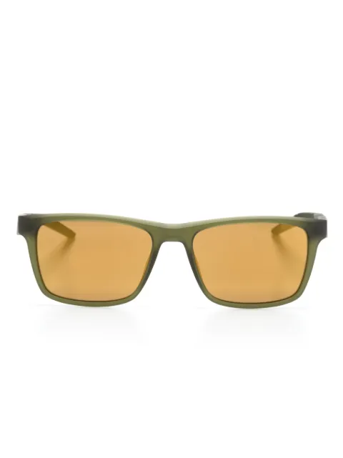 Nike Radeon 1 M rectangle-frame sunglasses Brown FV2403