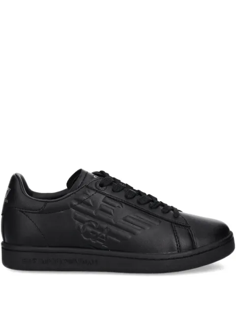 Ea7 Emporio Armani logo-debossed sneakers Black XCC51X8X001D