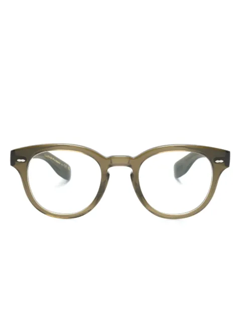 Oliver Peoples Cary Grant round-frame glasses Brown OV5413U
