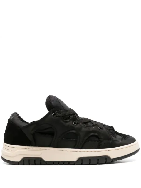 SANTHA Santha panelled sneakers Black YU01S1NYBK
