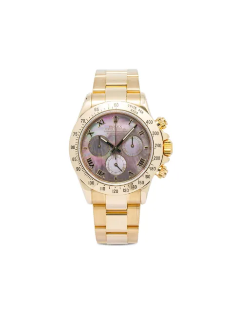 Rolex pre-owned Daytona Cosmograph 40mm Pink 116528