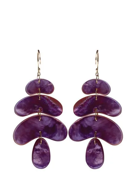Ten Thousand Things 18kt yellow gold Totem ruby earrings Gold ER753GGR