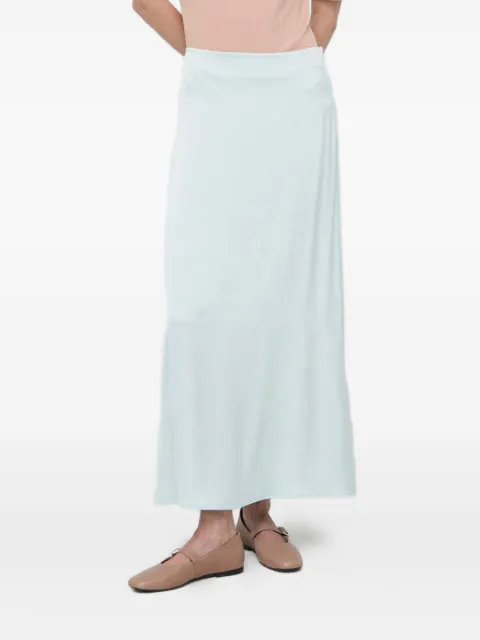IVY OAK slip maxi skirt Blue IO116149