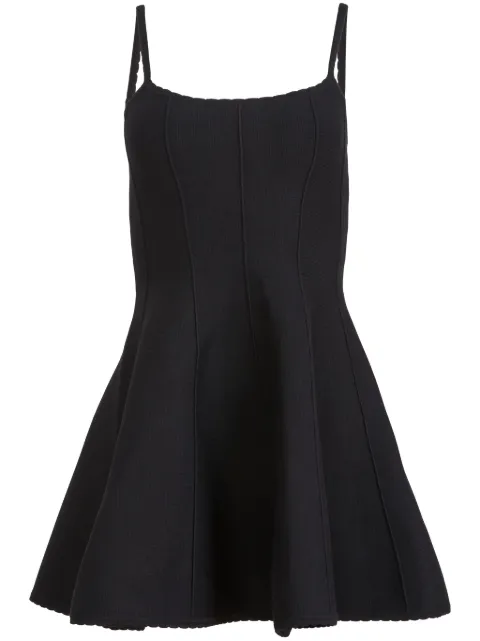 Fleur Du Mal flared corset dress Black DR04460100