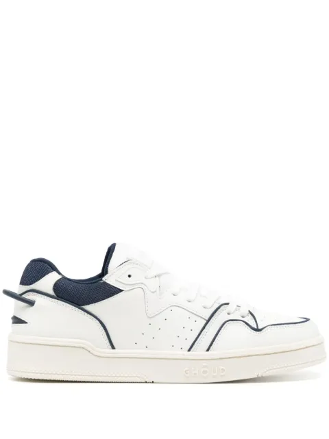 GHŌUD Slider leather sneakers White SDLMLL04