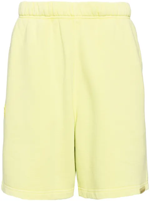 AAPE BY *A BATHING APE® logo-embroidered track shorts Yellow AAPSPMA675XXM