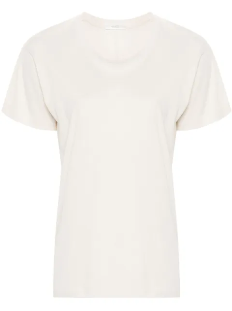 The Row cotton crew-neck T-shirt Neutrals 7964K569